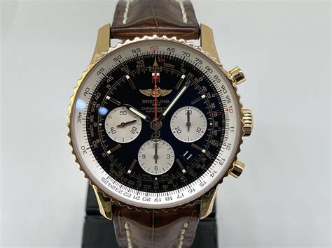 breitling navitimer 01 rose gold 44mm|which breitling navitimer to buy.